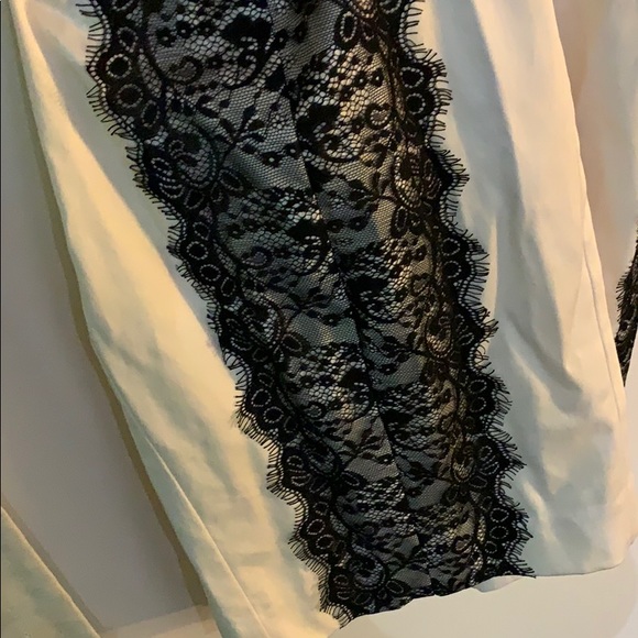 Guess Lacy White Evening Dress - Picture 7 of 8